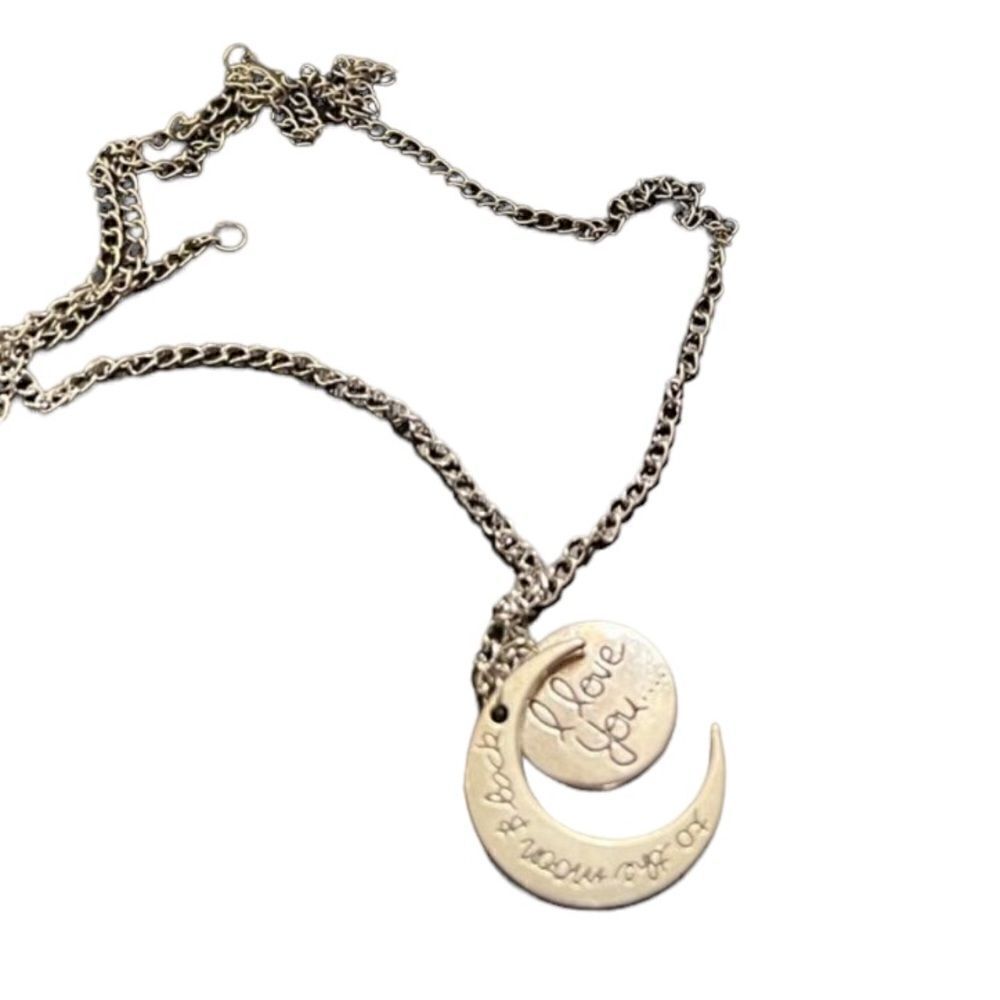 Beautiful I love you to the moon pendant